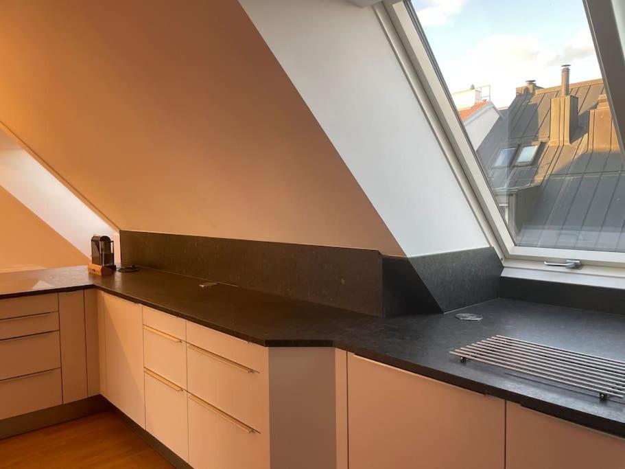 Apartament Rooftop Terrace- Panoramablick Ueber Wien Zewnętrze zdjęcie