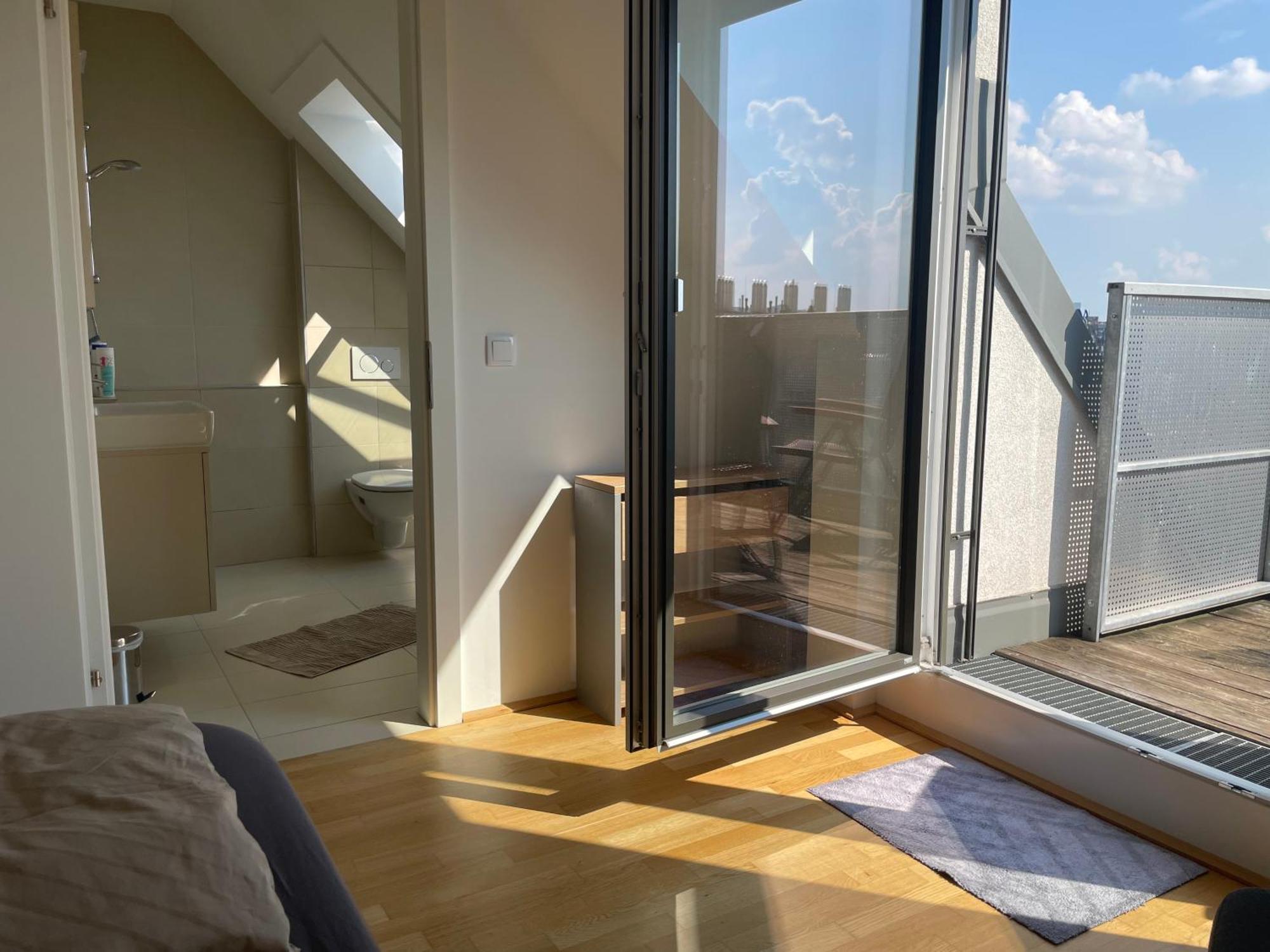 Apartament Rooftop Terrace- Panoramablick Ueber Wien Zewnętrze zdjęcie