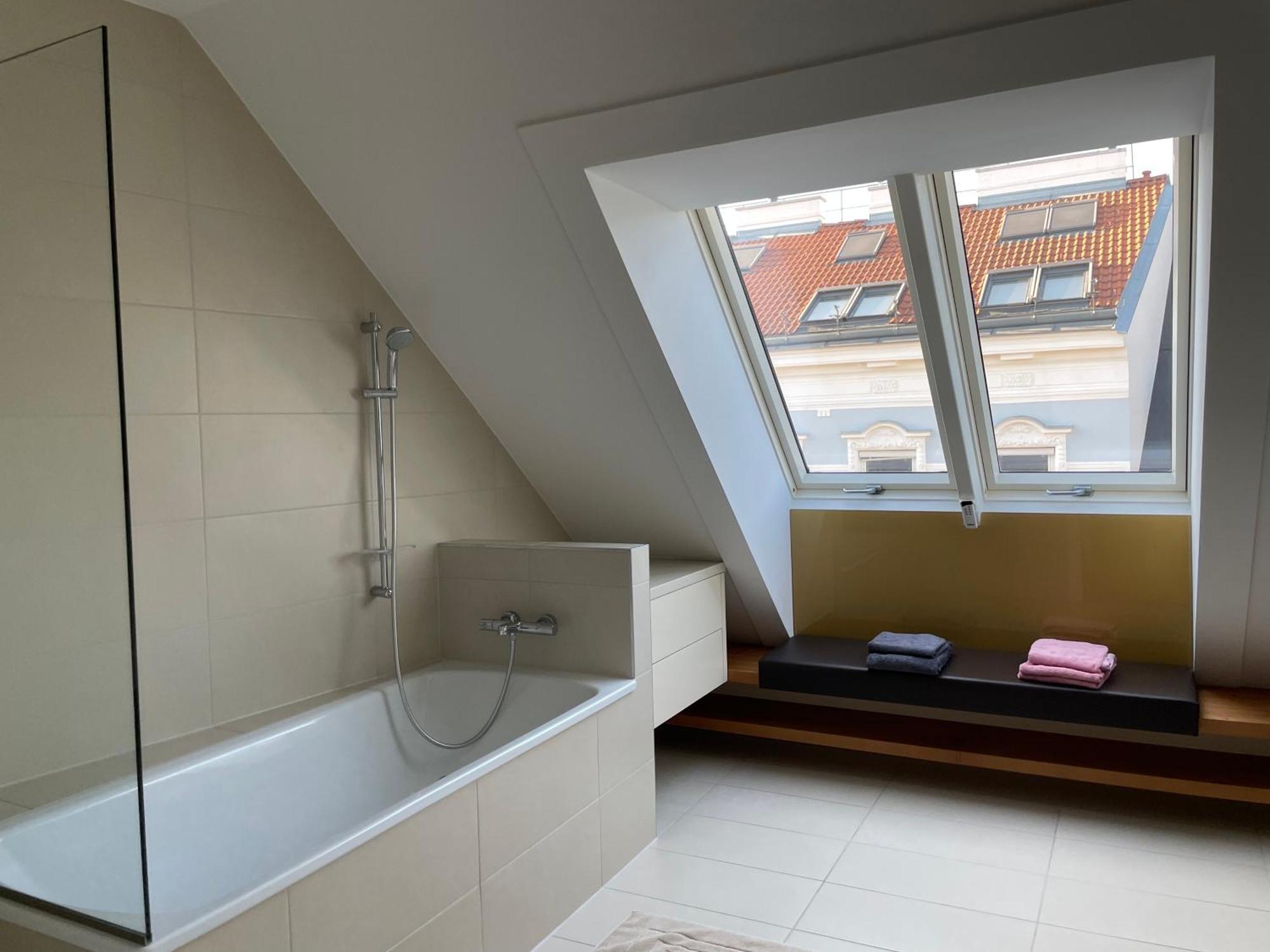 Apartament Rooftop Terrace- Panoramablick Ueber Wien Zewnętrze zdjęcie